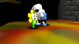 Flowey and Sans 2.png